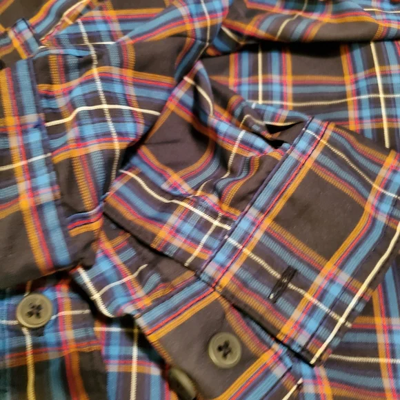 Mens Columbia omni shade, plaid, size 4x.  In good condition. - Picture 4 of 10